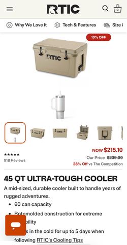 RTIC Hard Cooler