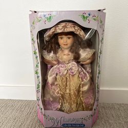 Rare Memories Collectible Porcelain Doll