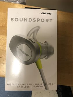 Bose soundsport wireless headphones (Bluetooth)