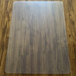 Clear Chair Mat for Carpet - 48” x 36” rectangular - $20