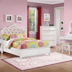 New Twin Bedroom Set Twin Bed Frame Dresser And Mirror And Nightstand