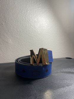 Blue men’s belt