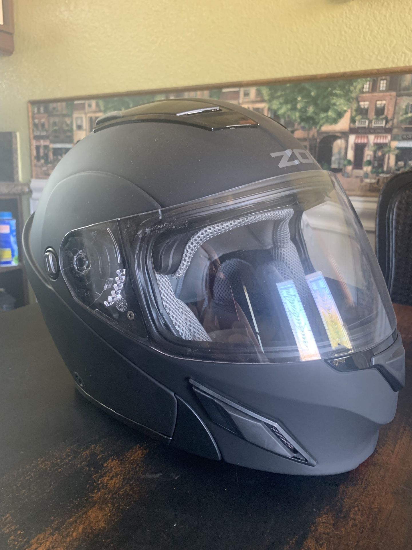 Large ZOX motorcycle helmet