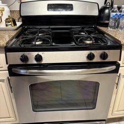4 Burner Black Stove 