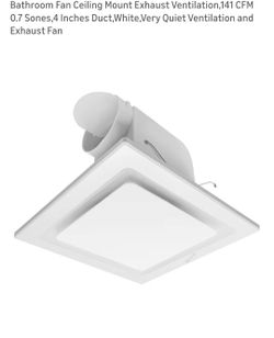 Bathroom Fan Ceiling Mount Exhaust Ventilation 