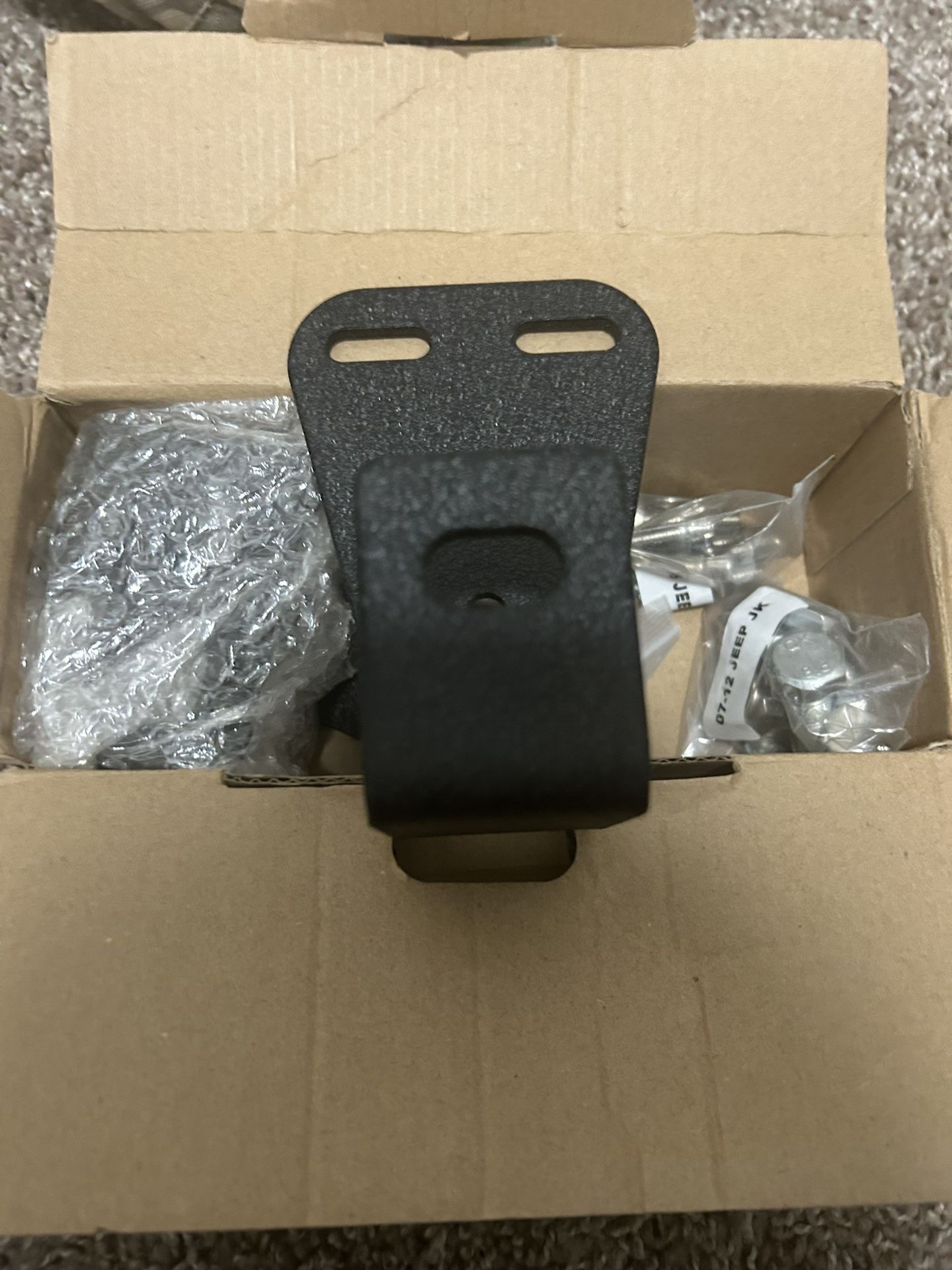 Jeep Wrangler Jack Hood Mount