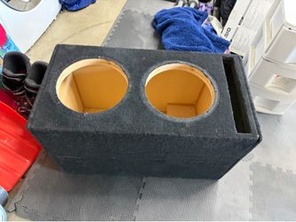 Dual 12 Sub box