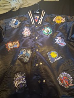 Rare nba logo jacket