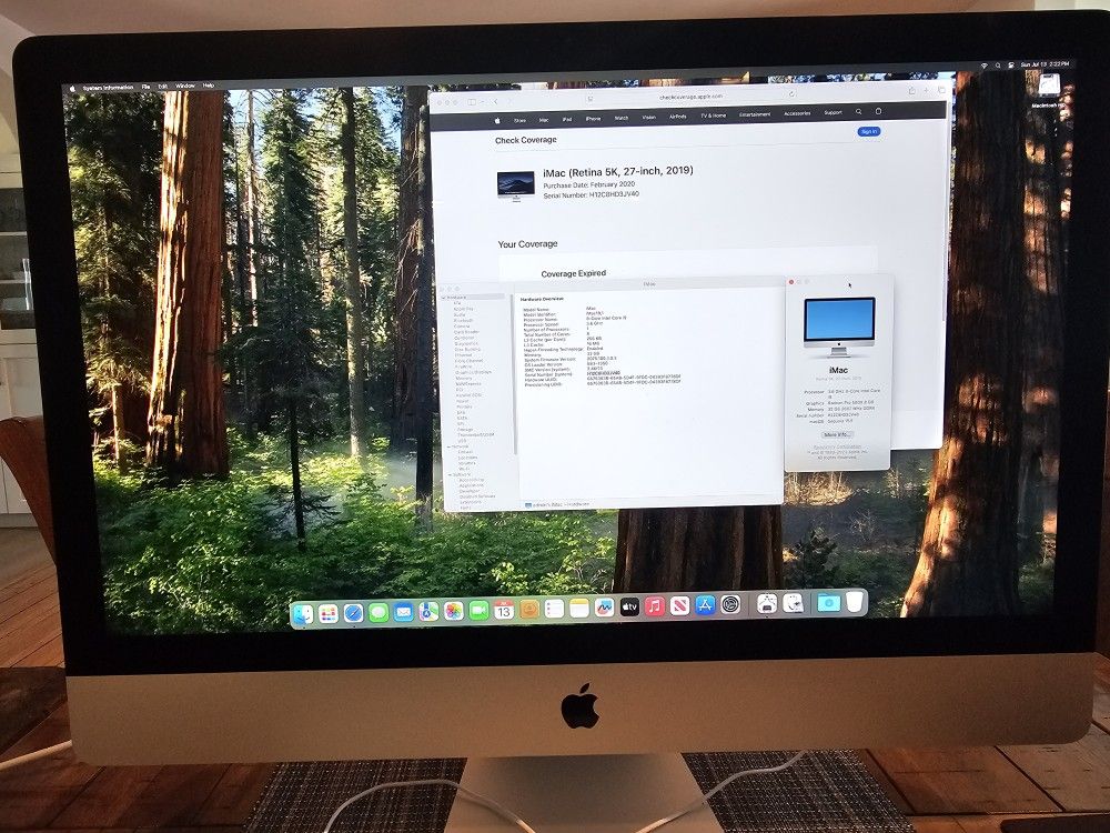 2019 IMac 19,1 Excellent Condition