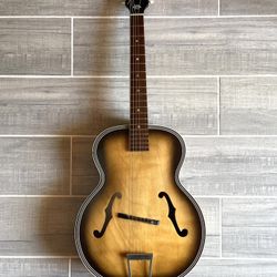 Vintage Harmony steel Reinforced Neck H1213 Guitar 60’s