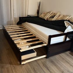storage trundle daybed