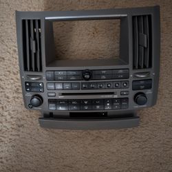 2005 Infiniti FX35 Radio Face