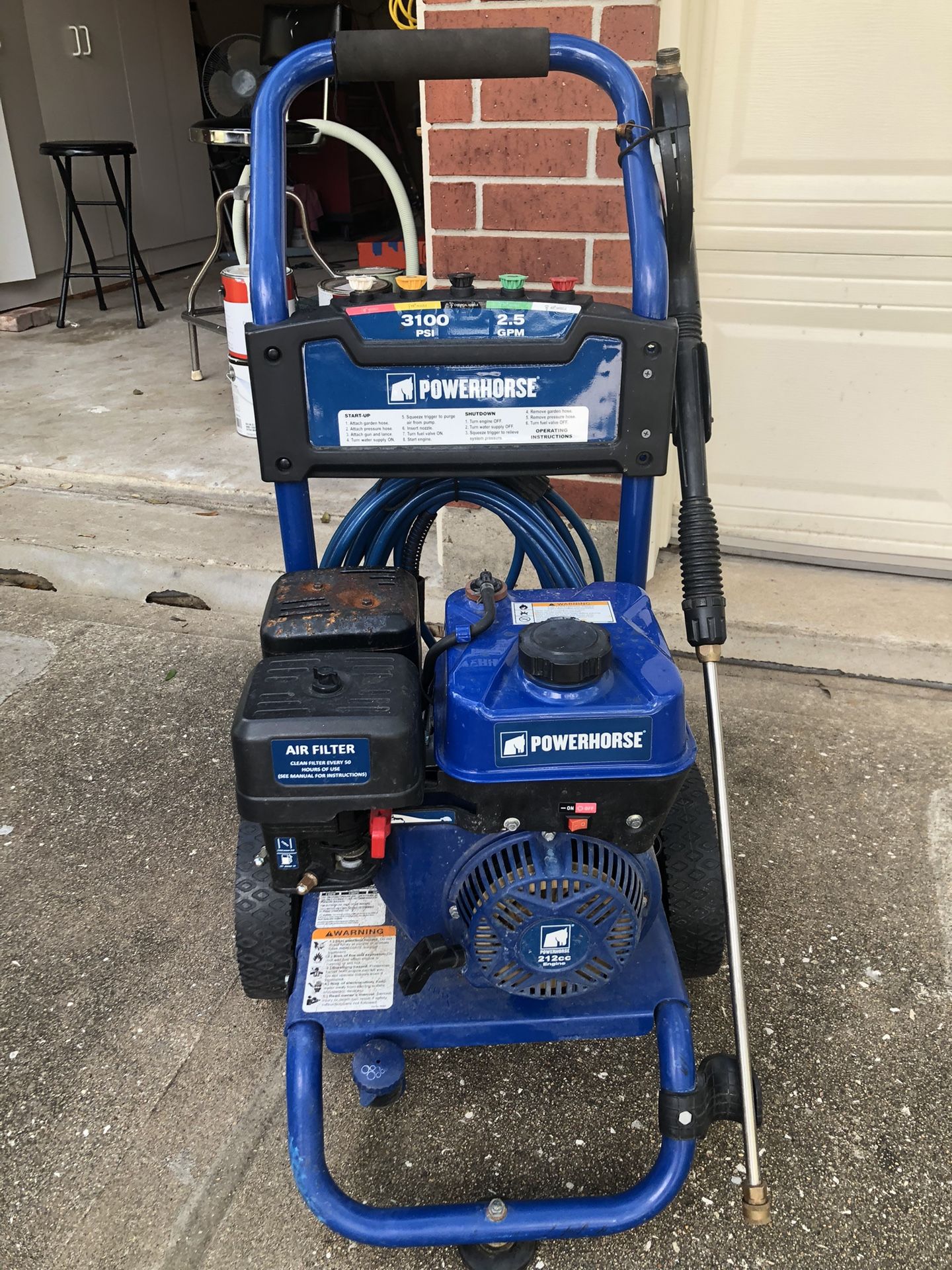 Powerhorse 3100 PSI Pressure Washer