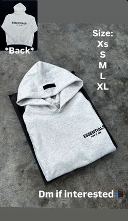 Essential hoodies