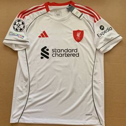 Liverpool Curtis Jones 25-26 Away Soccer Jersey NWT