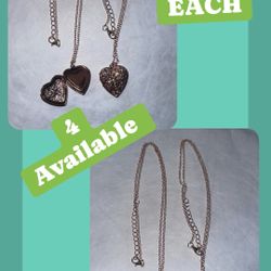 NEW ITEMS!! Heart Pendant! $12 Each 