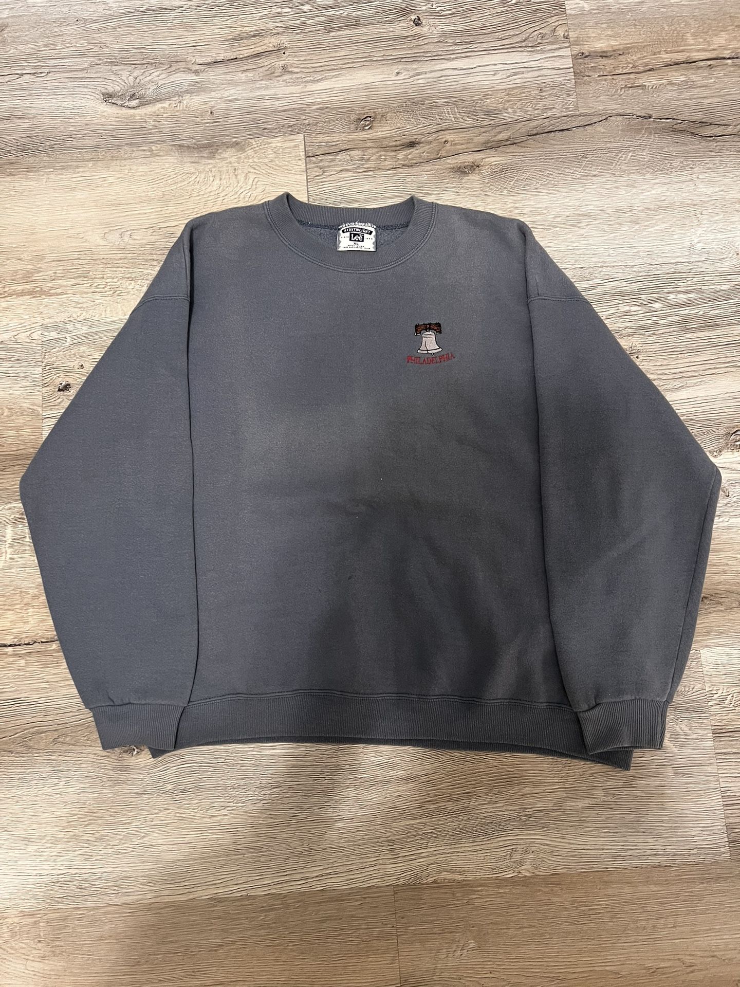 Vintage Grey 90s Crewneck Sweatshirt