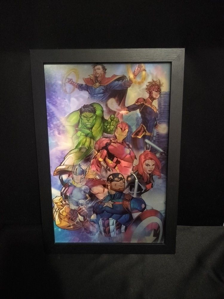 Avengers Holographic Picture