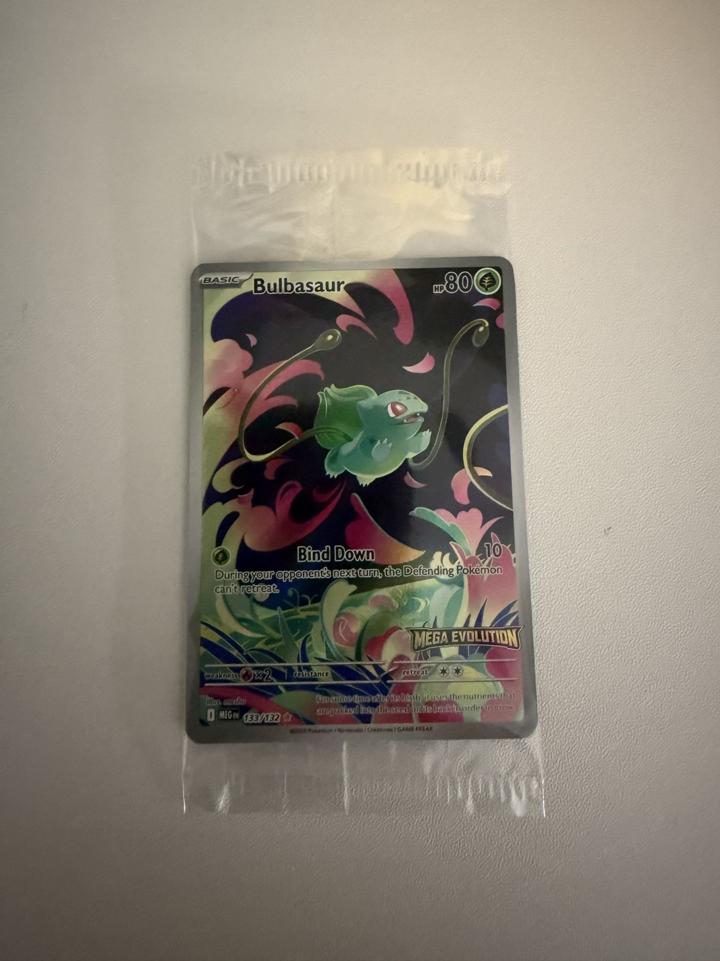 Mega Evolutions Stamped Promo Bulbasaur