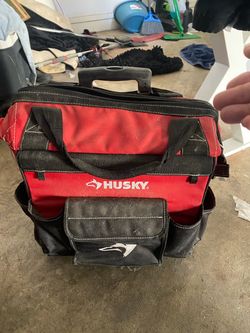 Husky rolling tool bag