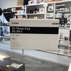 Sigma 24-70mm F2.8 DC-DN II (Sony-E)