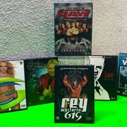 WWF LEGENDS DVDS