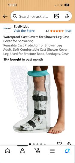 Waterproof cast covers (unused!)