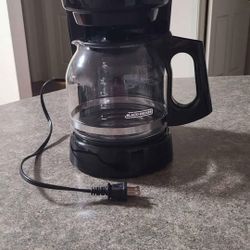Black and Decker Coffee Maker 