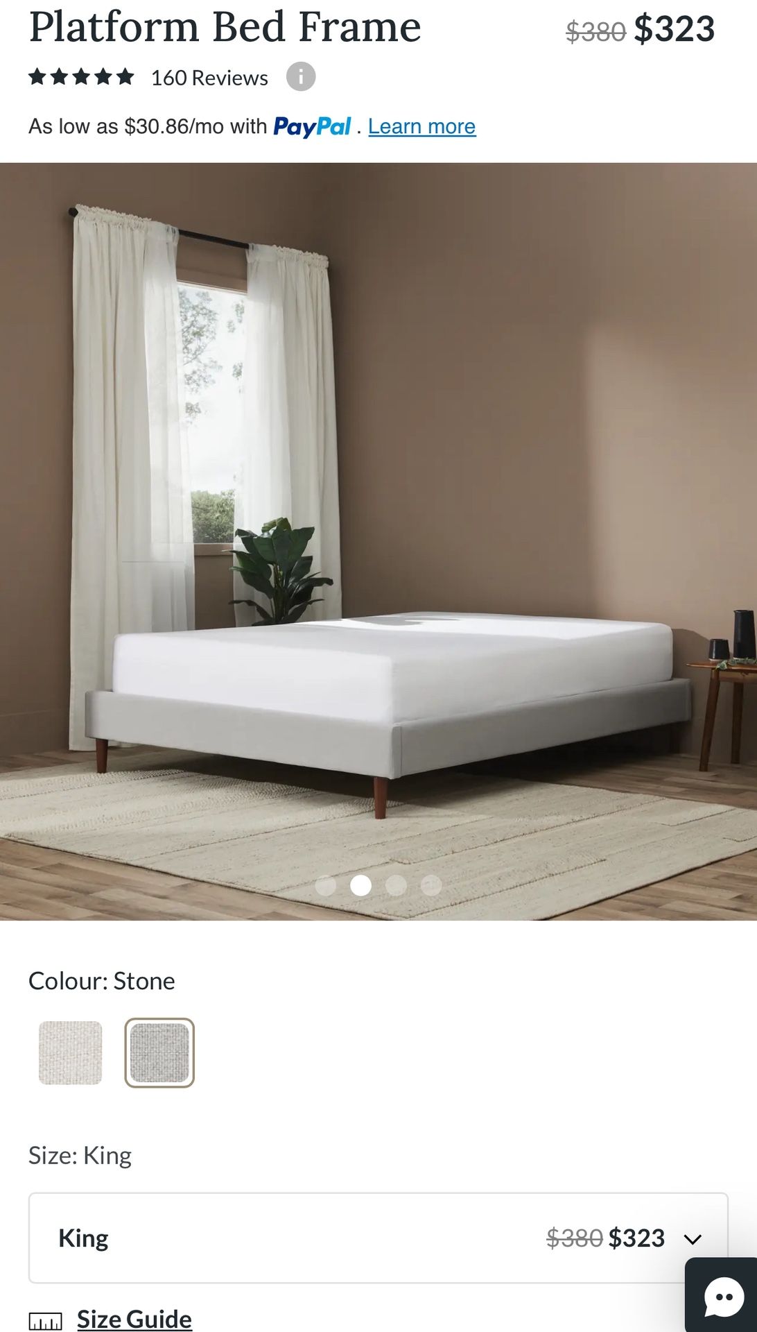 Platform Bed Frame