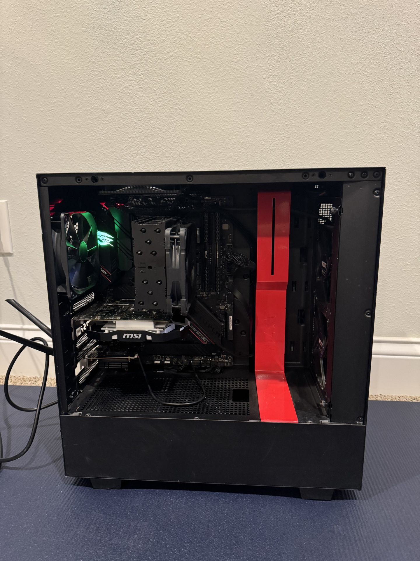 Black Gaming Computer