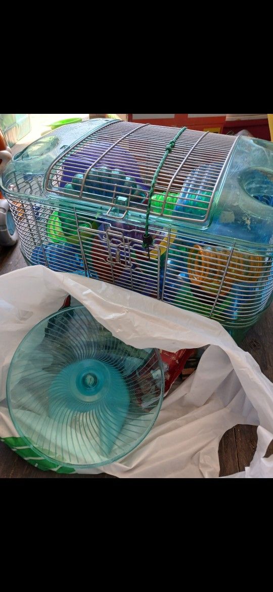Hamster CAGE with ACCESSORIES