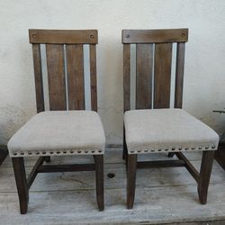 Two Dining Chairs 