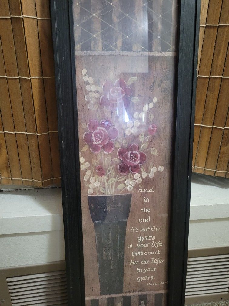 Wooden Framed Picture