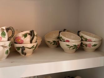 Desert Rose teacups
