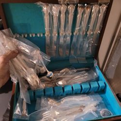 Two Boxes Of Rogers Silverware