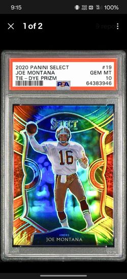 2020 JOE MONTNAN TIE DYE PRIZM