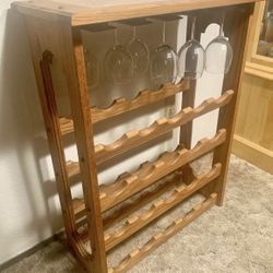Wood Wine Rack