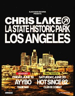 (1) Sold Out Chris Lake 6/19 Ticket