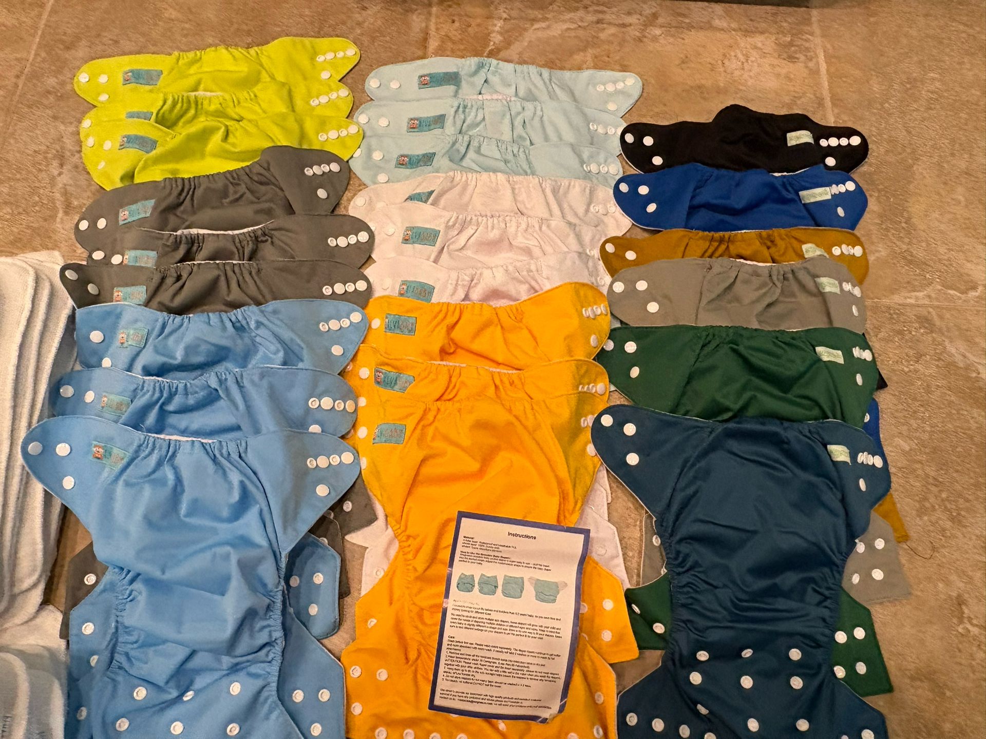 Reusable diapers- Alvababy, Wegreeco