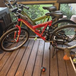 Cannondale Made In USA Lightweight Full Suspension Vintage Super V 500