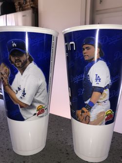Dodgers Souvenir Cups