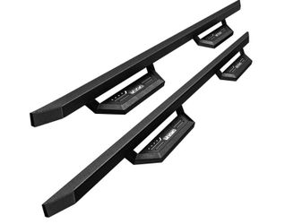 KYX 6 Inches Running Boards Side Steps Compatible With 2015-2024 Chevy Colorado/GMC Canyon Crew Cab(Nerf Bar Side Steps Side Bars)