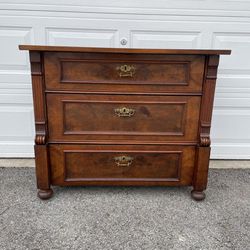 Antique Solid Wood Chest Dresser 