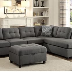 New Sectionals sofas loveseats- SHOP NOW PAY LATER- TEXT 44439 to 48078 to apply. 