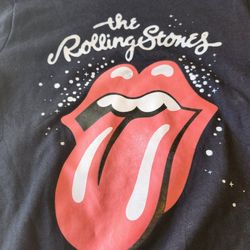 Rolling Stones T-shirt.