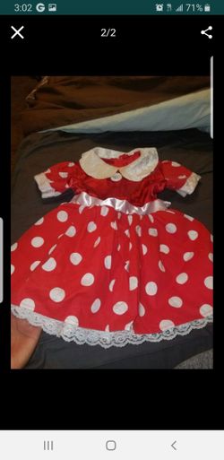 Minnie Mouse costume size 2/3