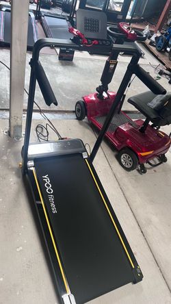 FOLDABLE TREADMILL Compact and portable treadmill designed for home or office workouts. ✅ Powerful 2.5 HP Motor ✅ Maximum Speed: 5 MPH ✅ Manual Incl