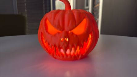 Spooky Jack-O-Lantern, Halloween Tea Light Pumpkin