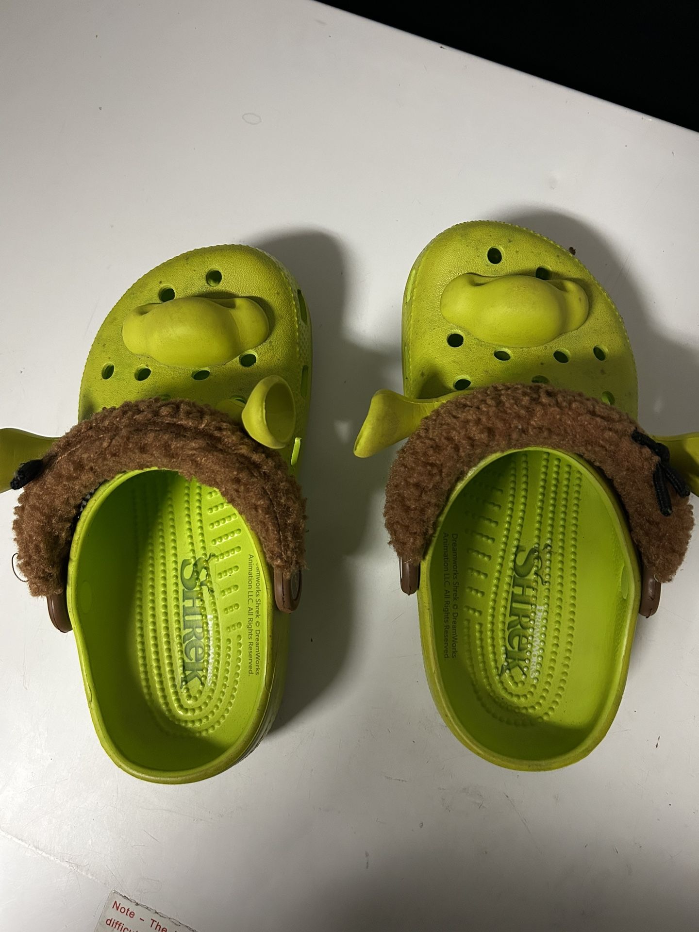 Kids Shrek Crocs