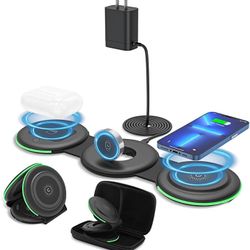 3 in 1 Wireless Charging Station